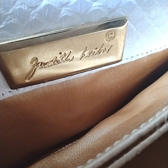 Vintage Judith Leiber Embroidered Tassel Crossbody Clutch Bag - Picture 9 of 16